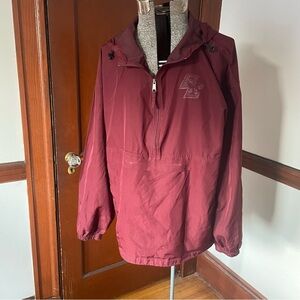 Champion Boston College Burgundy Windbreaker XXL